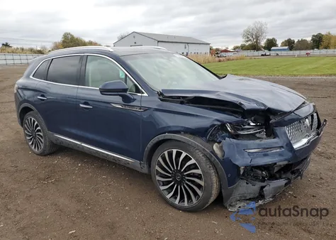 2019 Lincoln Nautilus Black Label из США, поврежденный, VIN 2LMPJ9J90KBL51795